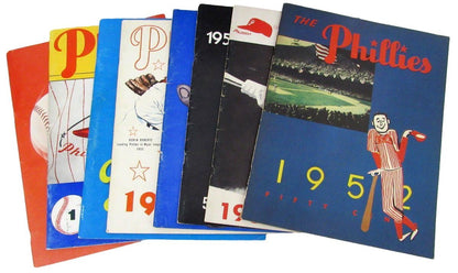 Phillies Yearbooks 1949-2014 66 Lot of Philadelphia