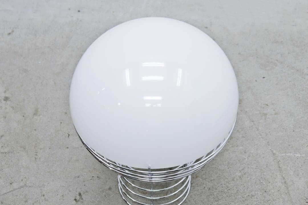 Verner Panton Wire Lamp, White, Size: ?400 x H540mm