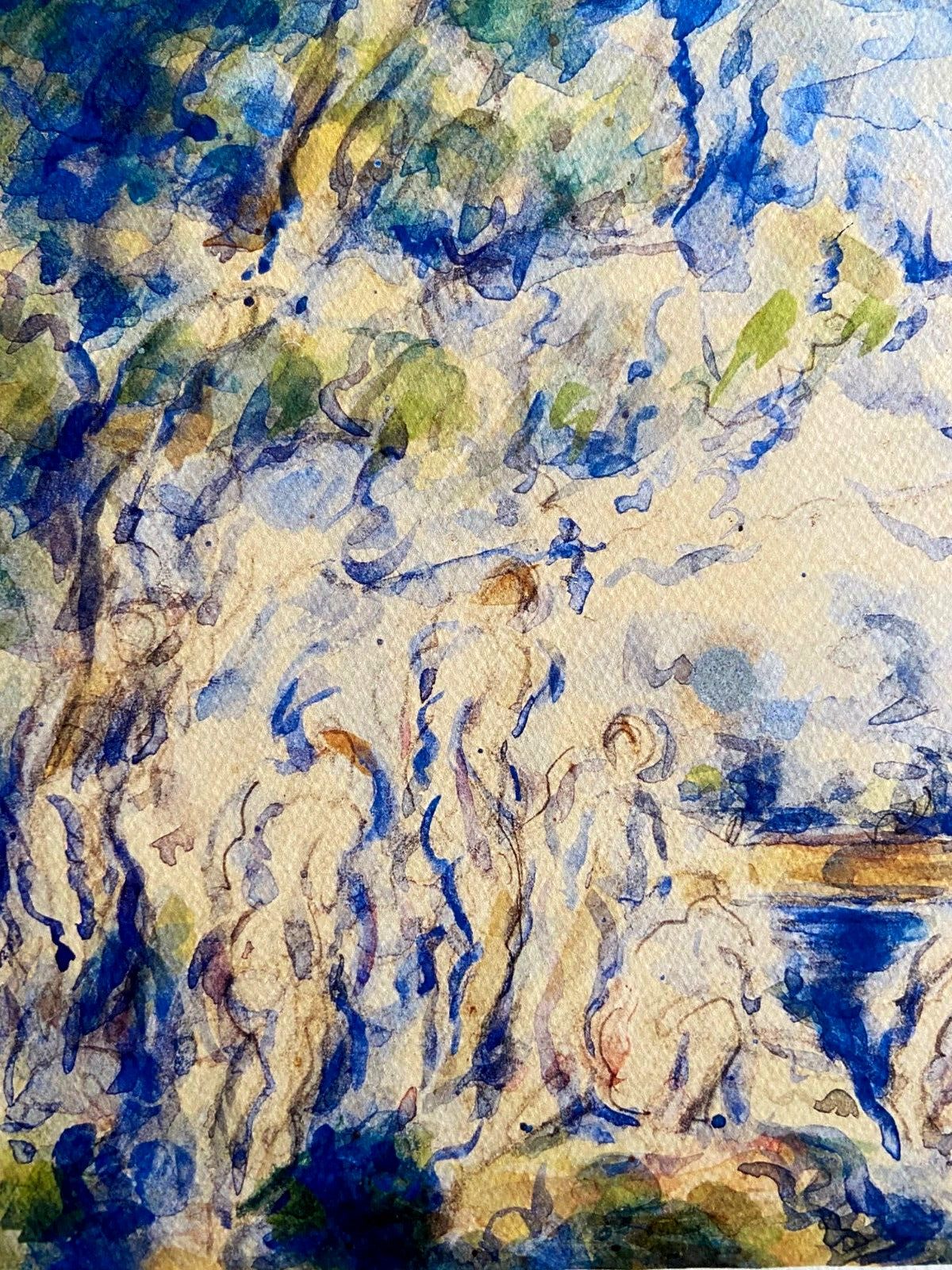 Paul Czanne Bathers Lithograph