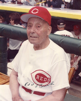 Edd Roush Autographed 8X10 Photo