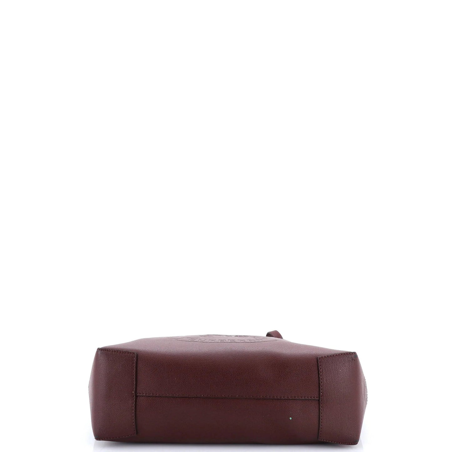 Burberry Crest Shopping Tote Leather Large