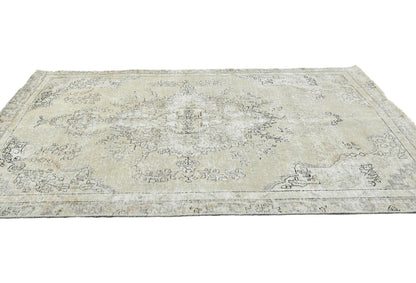 Antique Vintage Oriental Rug 5'2X8'5 Ft Medallion