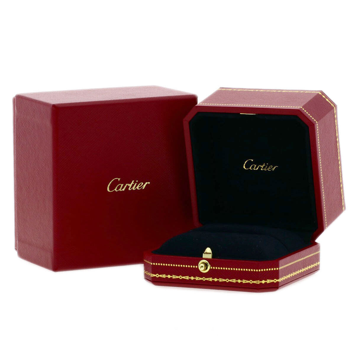 CARTIER Ring Mini love ring pave diamond #47 K18