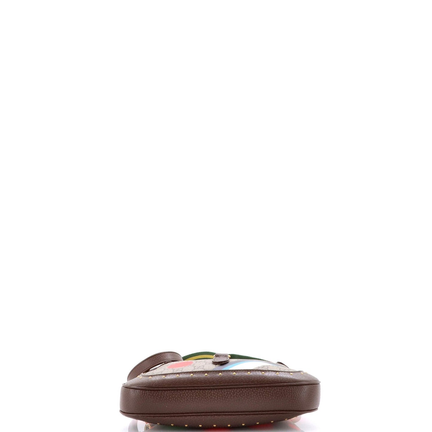 Gucci Jackie 1961 Hobo Studded Printed Gg Coated Canvas Small