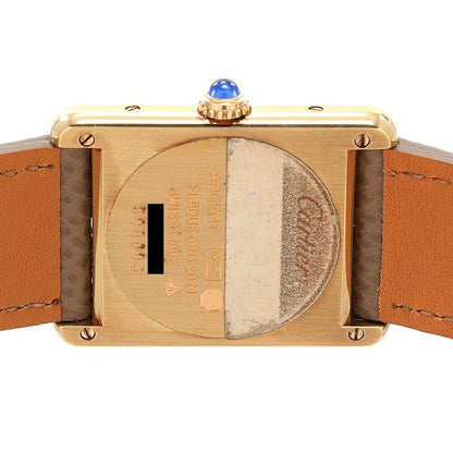 Cartier Must TankLM Vermeil W1002753 #289