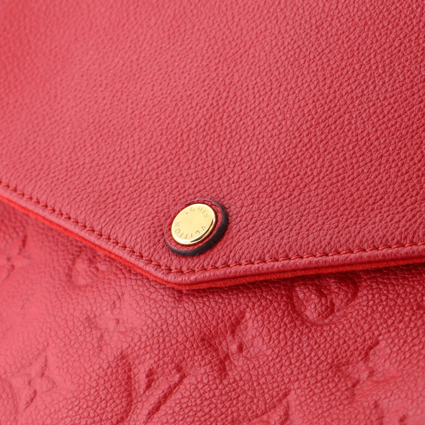 Louis Vuitton Twice Handbag Monogram Empreinte Leather