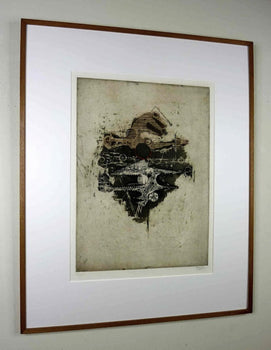 Johnny Friedlaender (German, 19121992) Original Etching Ed95 Signed Framed