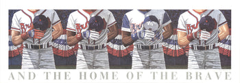 Dwight Baird Home Of The Brave Signed 