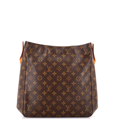 Louis Vuitton Looping Handbag Monogram Canvas Gm