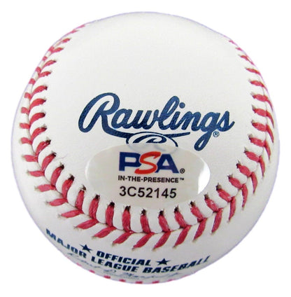 Jimmy Rollins Signed/Auto Oml Baseball Philadelphia Phillies Psa/Dna 189595