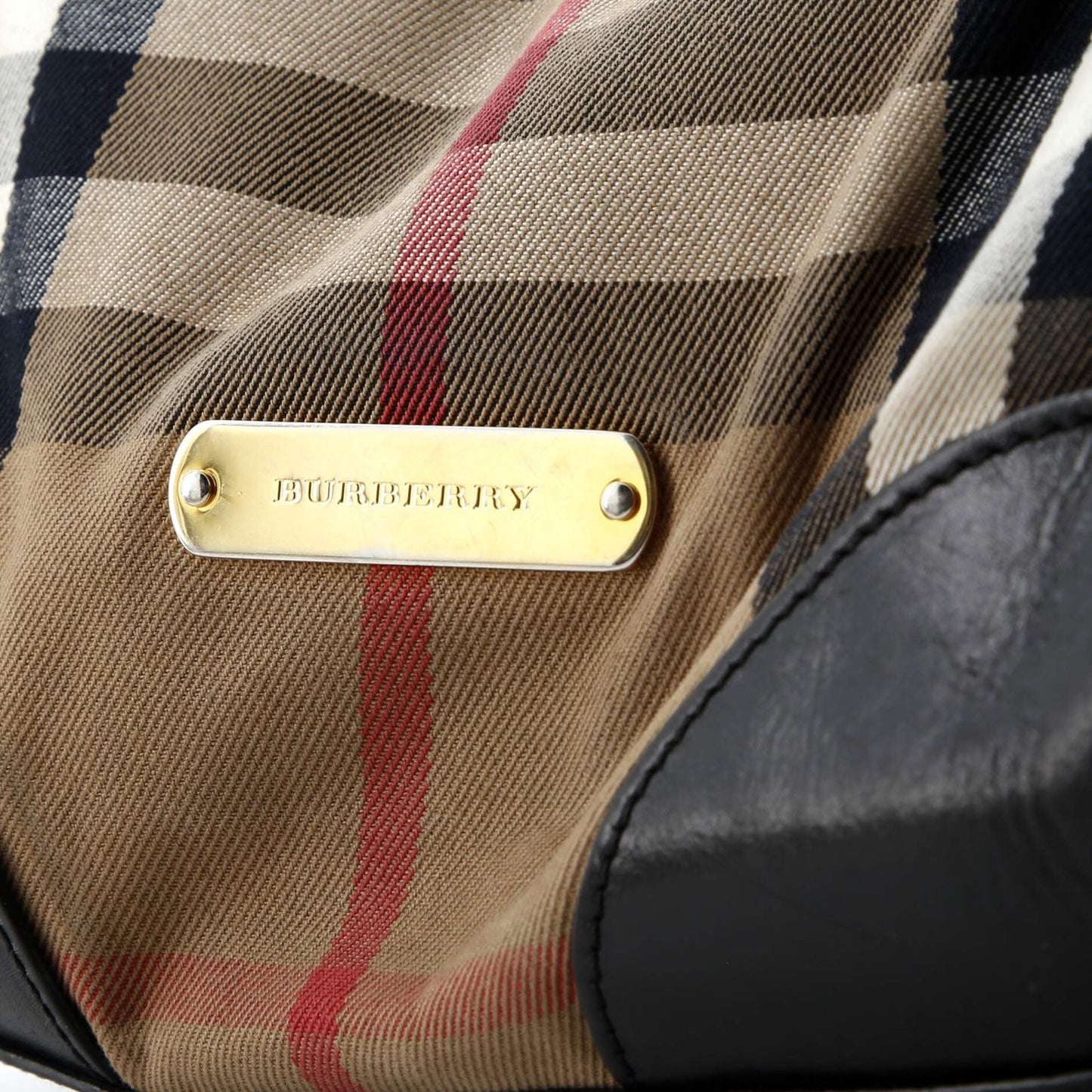 Burberry Canterbury Tote House Check Canvas Small