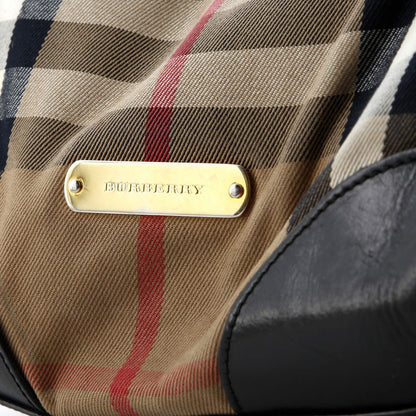 Burberry Canterbury Tote House Check Canvas Small