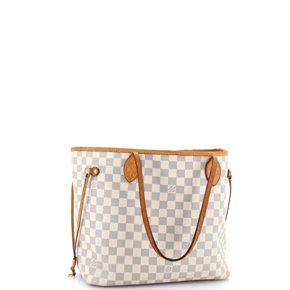 Louis Vuitton Neverfull Nm Tote Damier Mm