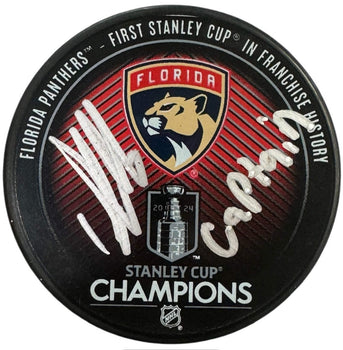 Aleksander Barkov Autographed Panthers Stanley