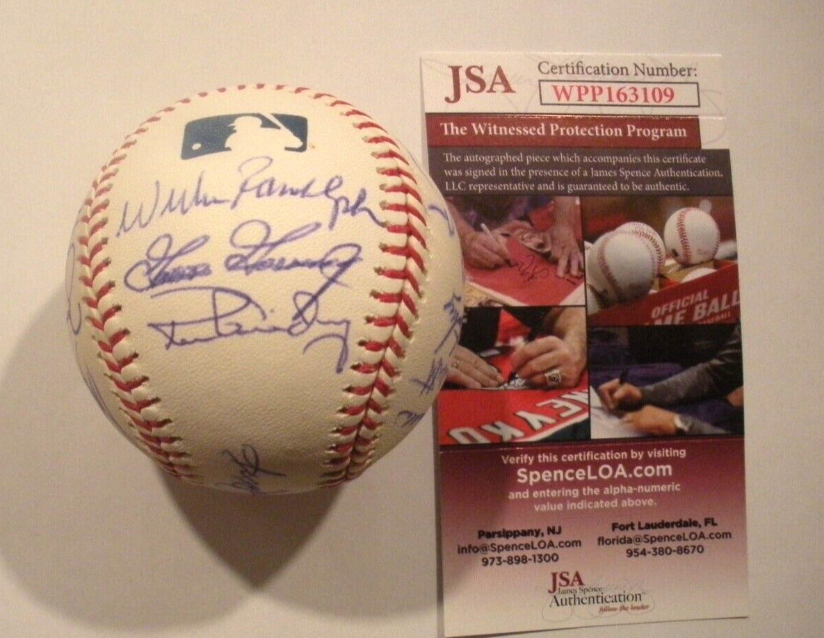 Reggie Jackson 1978 New York Yankees Team Signed