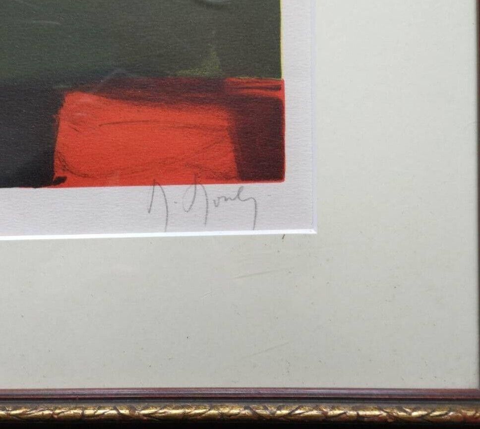 Marcel Mouly (French) Original Lithograph On