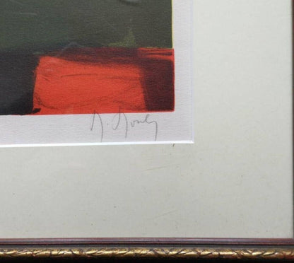 Marcel Mouly (French) Original Lithograph On