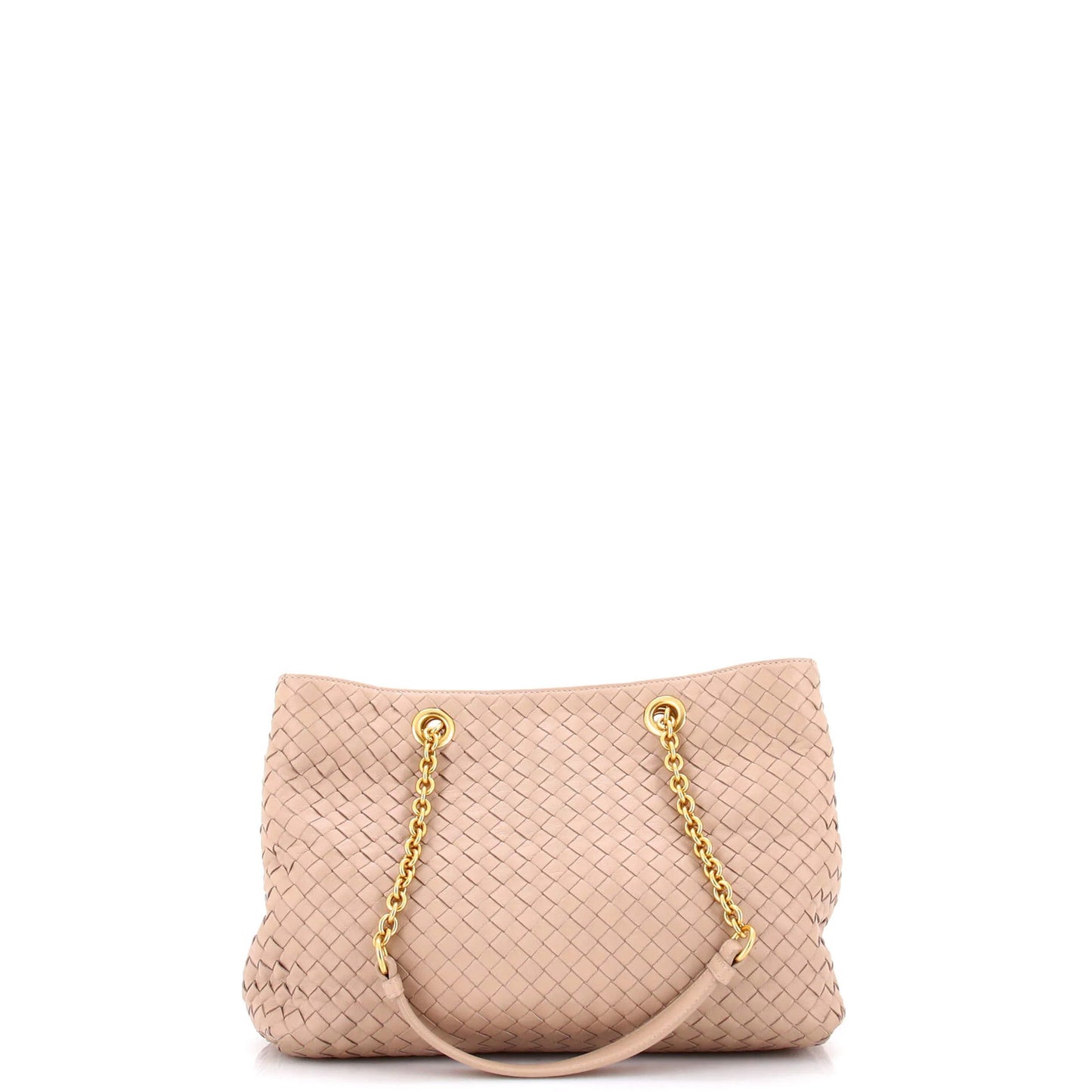 Bottega Veneta Double Chain Tote Intrecciato Nappa Medium