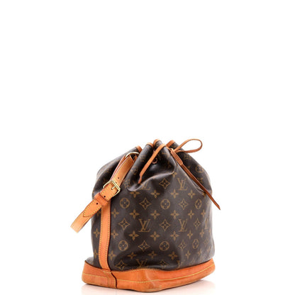 Louis Vuitton Noe Handbag Monogram Canvas Large