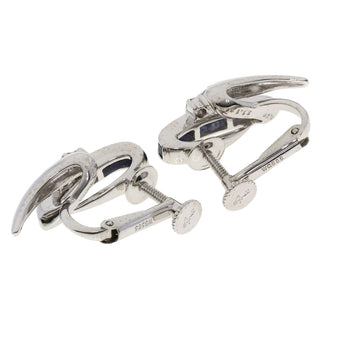 Jeunet   Earring Sapphire Diamond K18 White Gold