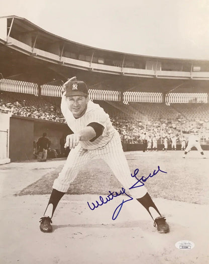 Whitey Ford Autographed 11X14 Photo (Jsa)