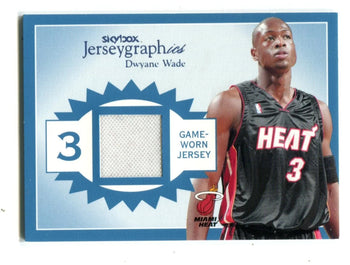 Dwyane Wade Fleer Skybox Jerseygraphics #Jdw2 /350