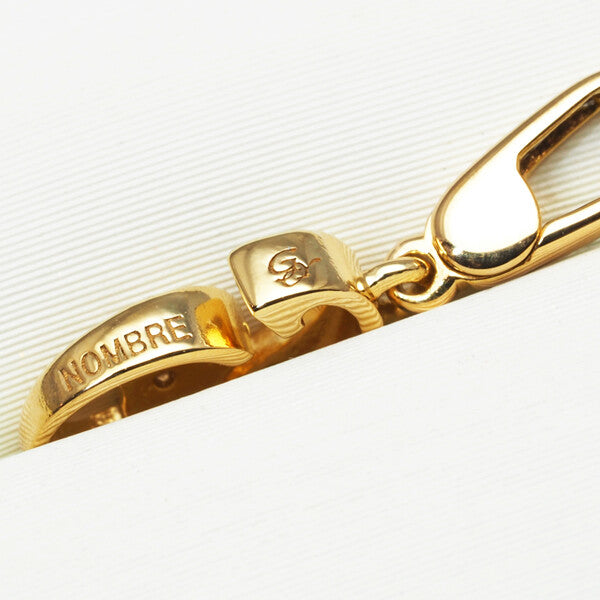 Yukizaki Pendant Nombre Putit Diamond 0.04Ct Number No.6 Charm 18K Yg