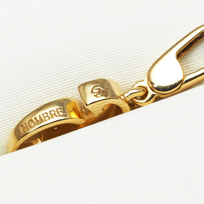 Yukizaki Pendant Nombre Putit Diamond 0.04Ct Number No.6 Charm 18K Yg