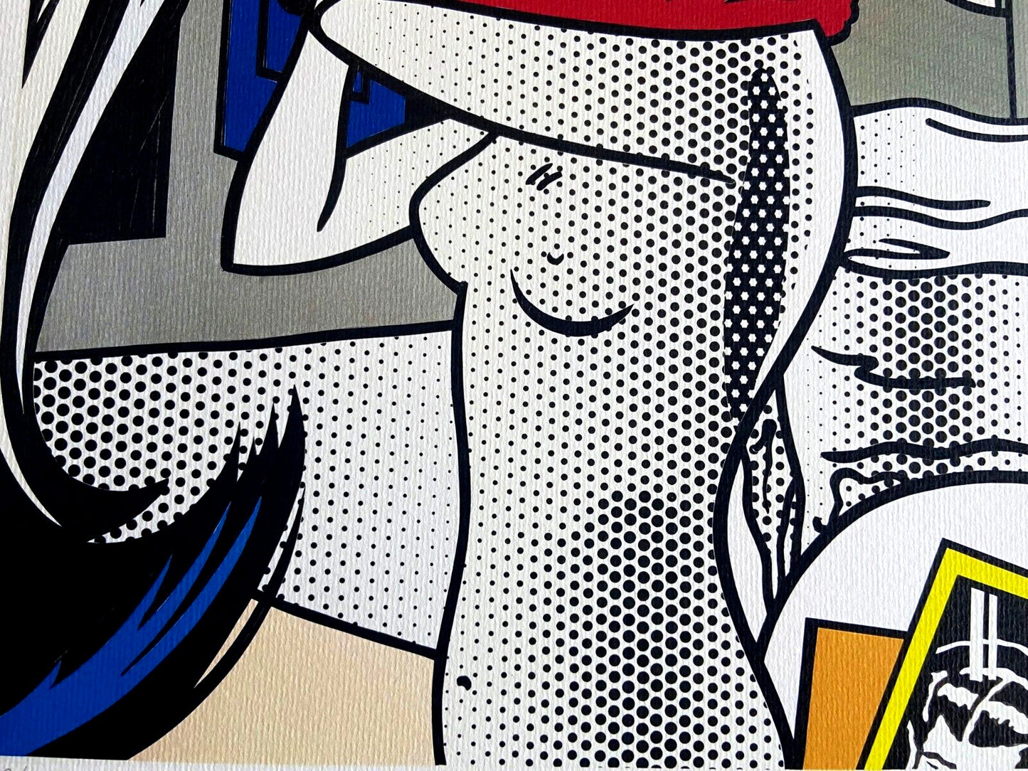 Roy Lichtenstein Lithograph Coa Signed Op Limited Edition