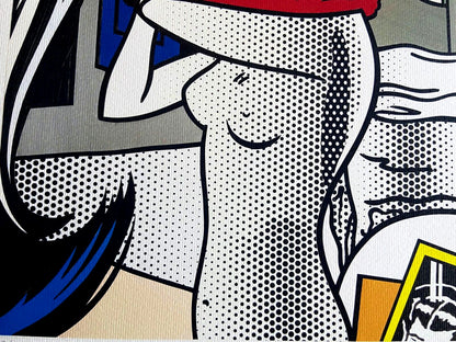 Roy Lichtenstein Lithograph Coa Signed Op Limited Edition