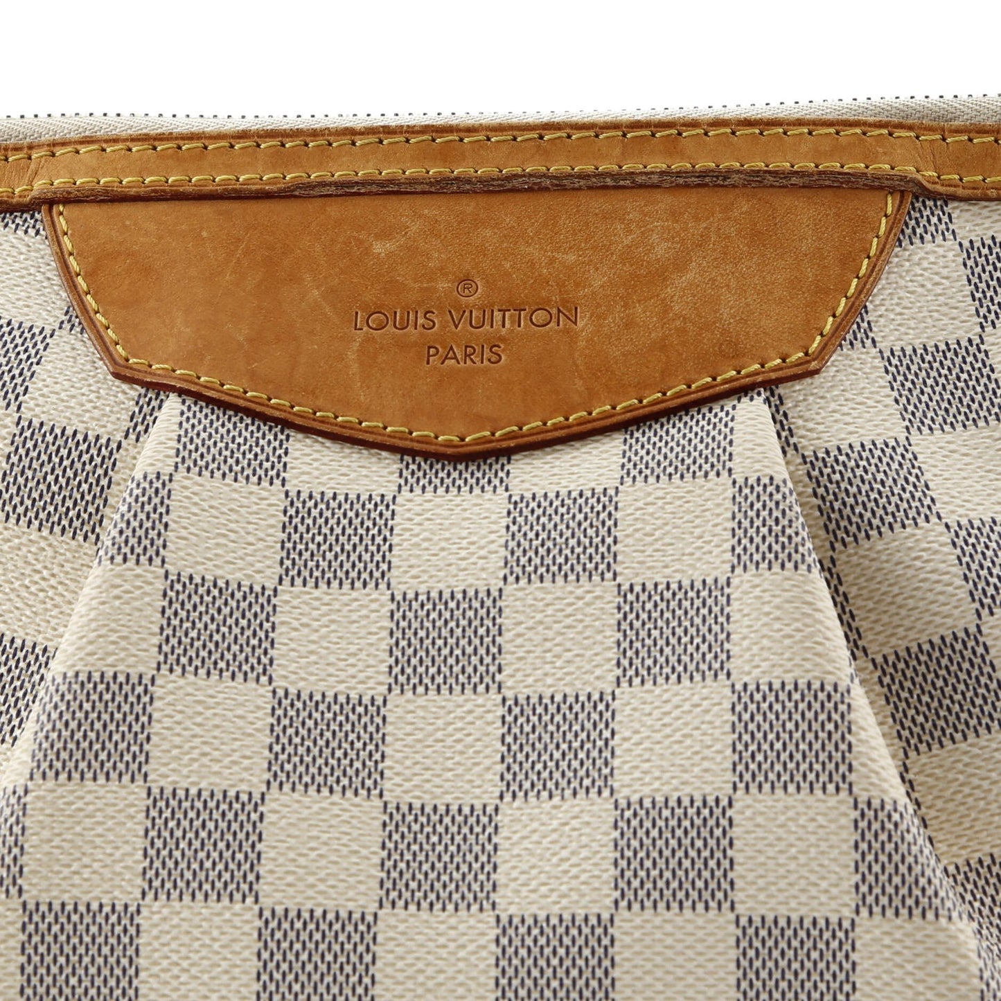 Louis Vuitton Siracusa Handbag Damier Pm