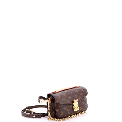 Louis Vuitton Pochette Metis Monogram Canvas East West