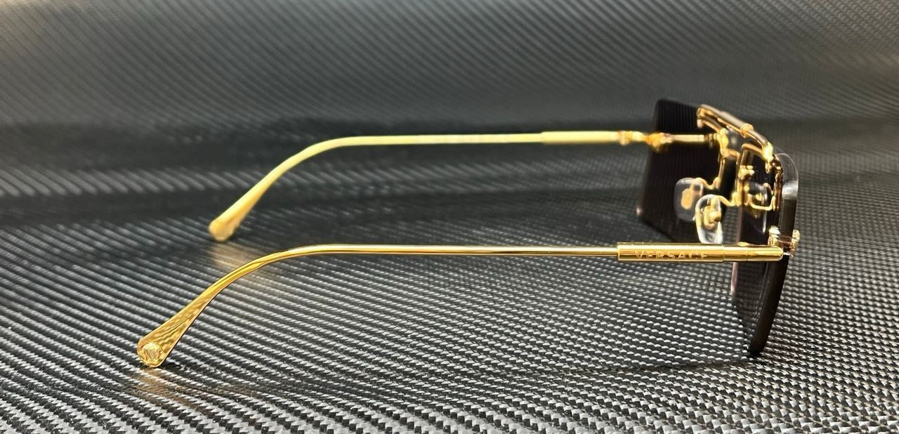 VERSACE VE2245 10028H Gold Violet Gradient Women's 60 mm Sunglasses