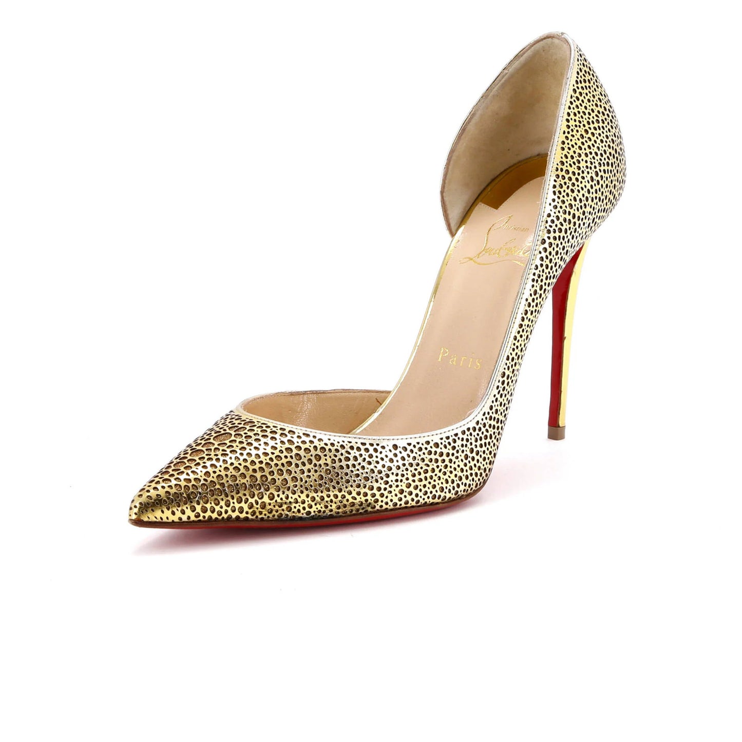 Christian Louboutin Women'S Galupump Pumps Perforated Leather 100