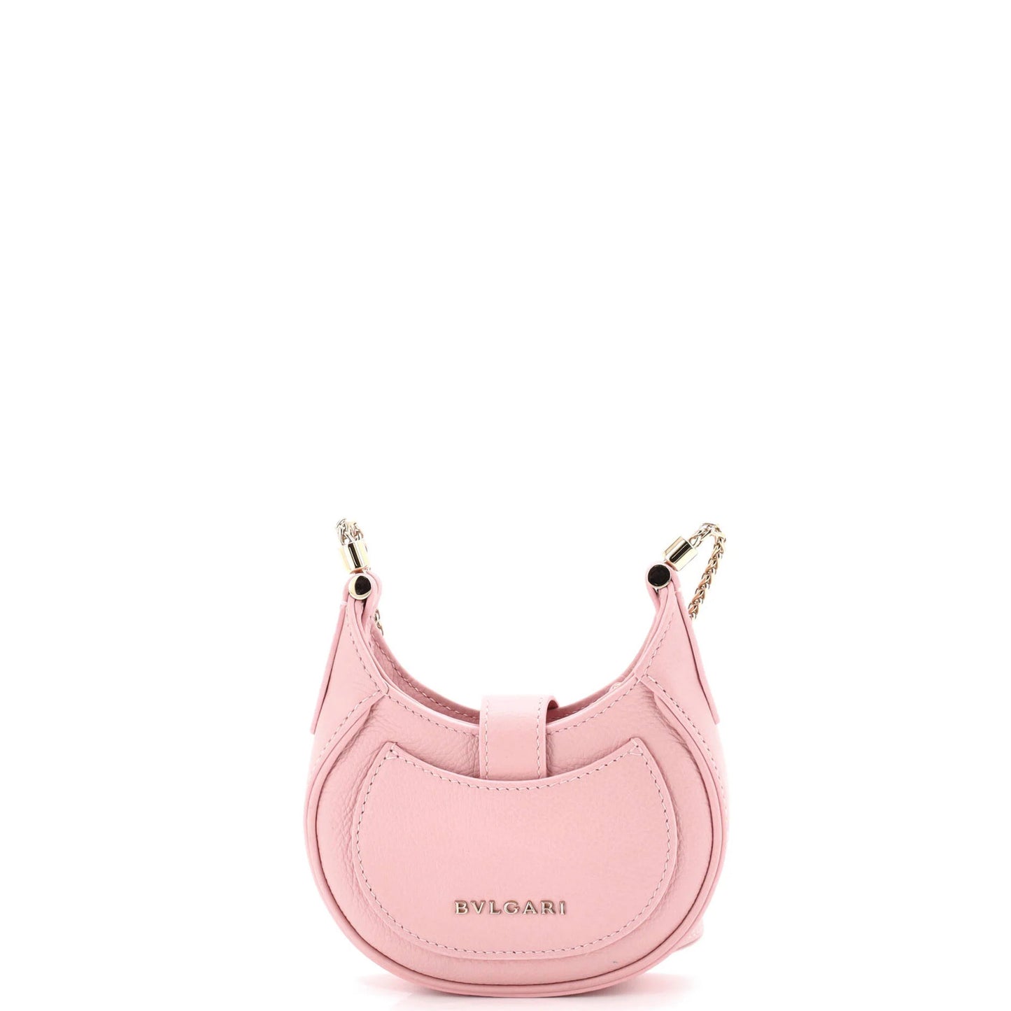 Bvlgari Serpenti Ellipse Crossbody Bag Leather Micro
