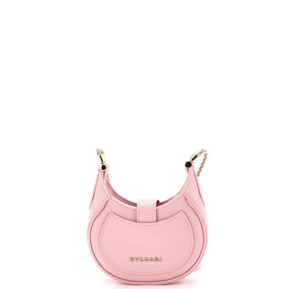 Bvlgari Serpenti Ellipse Crossbody Bag Leather Micro