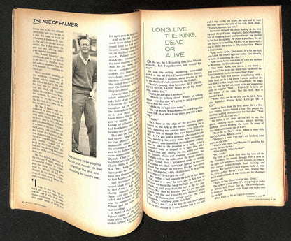 Arnold Palmer Signed/Autographed Dec 1969 Golf Magazine Nolabel Jsa 194963