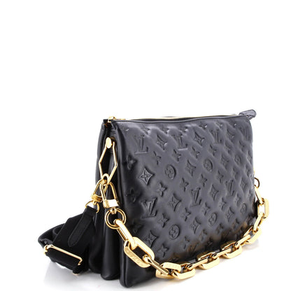 Louis Vuitton Coussin Bag Monogram Embossed Lambskin Mm