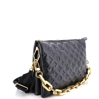 Louis Vuitton Coussin Bag Monogram Embossed Lambskin Mm