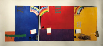 Art Jasper Johns Pop Art Poster Serigraph Lithograph MID CENTURY Modern