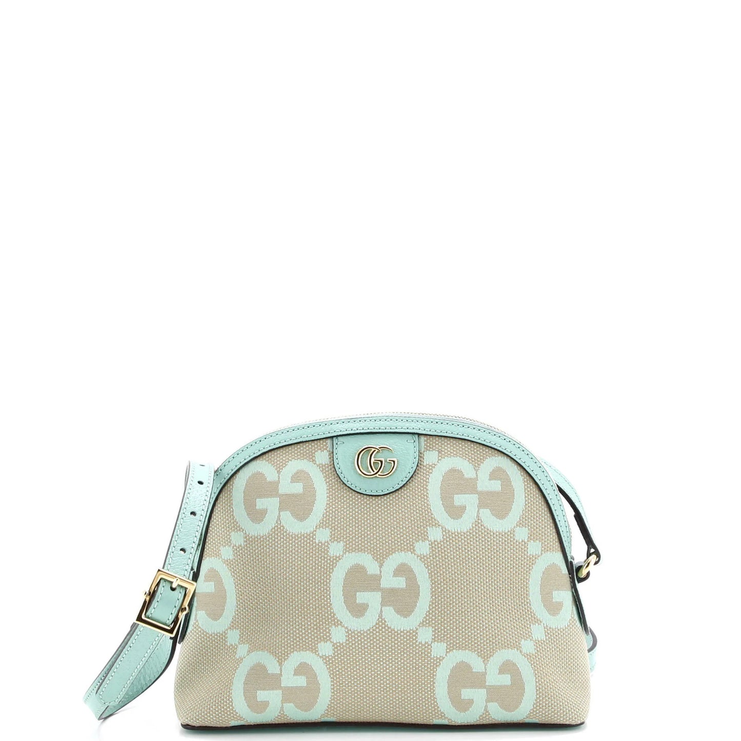 Gucci Ophidia Dome Shoulder Bag Jumbo Gg Canvas Small