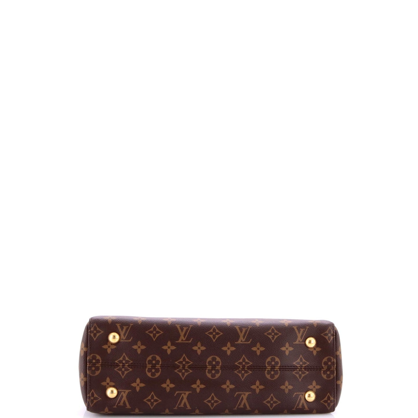 Leather Louis Vuitton Venus Handbag Monogram Canvas and