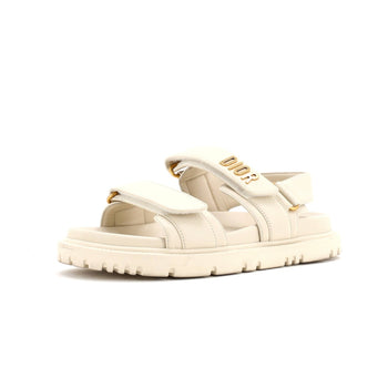 Christian Dior Women'S Dioract Slide Sandals Leather