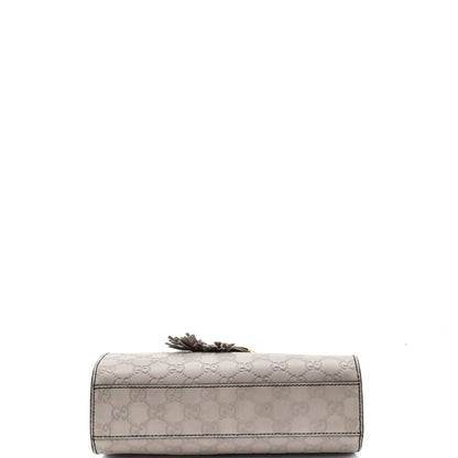 Gucci Emily Chain Flap Shoulder Bag Guccissima Leather Small