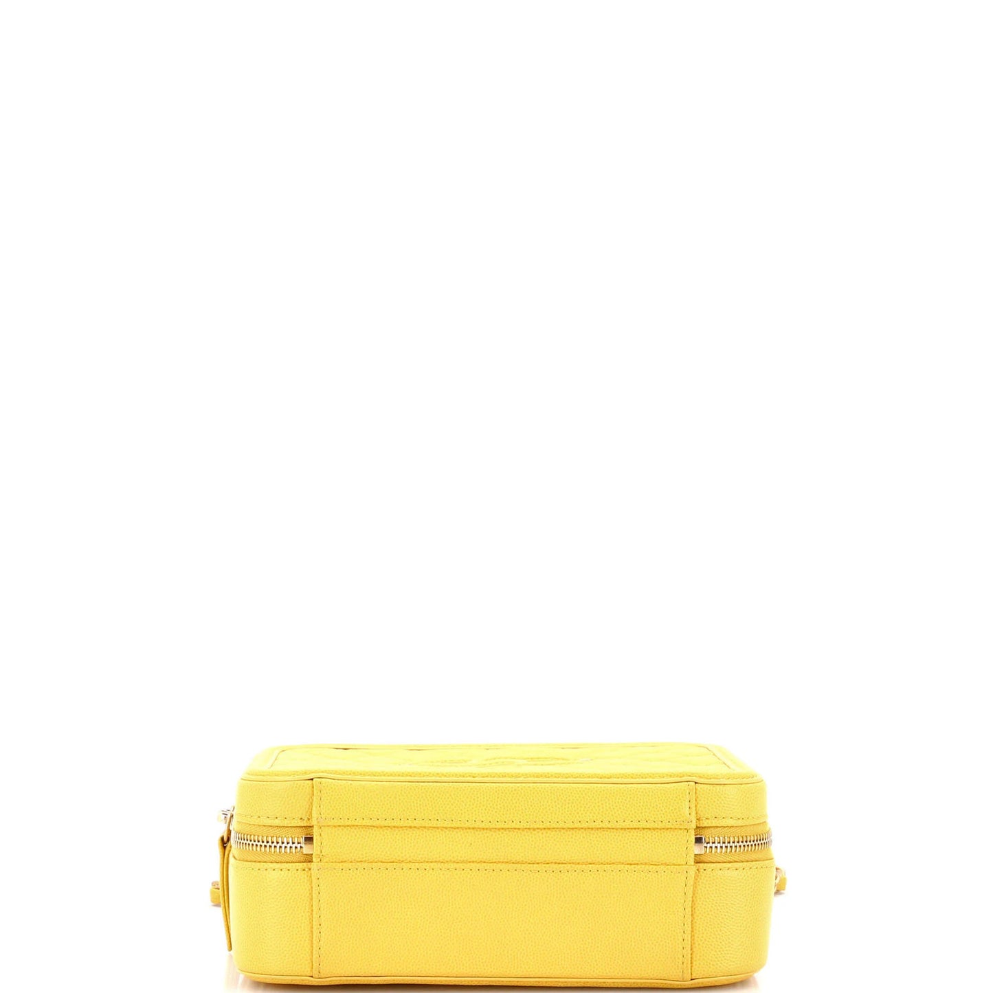 Chanel Filigree Vanity Case Quilted Caviar Medium