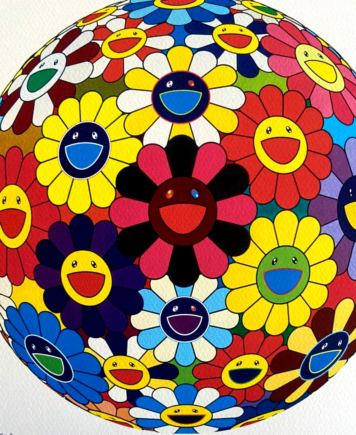Takashi Murakami Lithograph Mori Museum Coa Numbered In Pencil 200Es