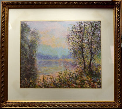 Rodolphe Planquette Signed Pastel On Paper