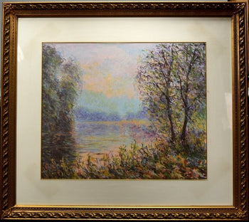 Rodolphe Planquette Signed Pastel On Paper