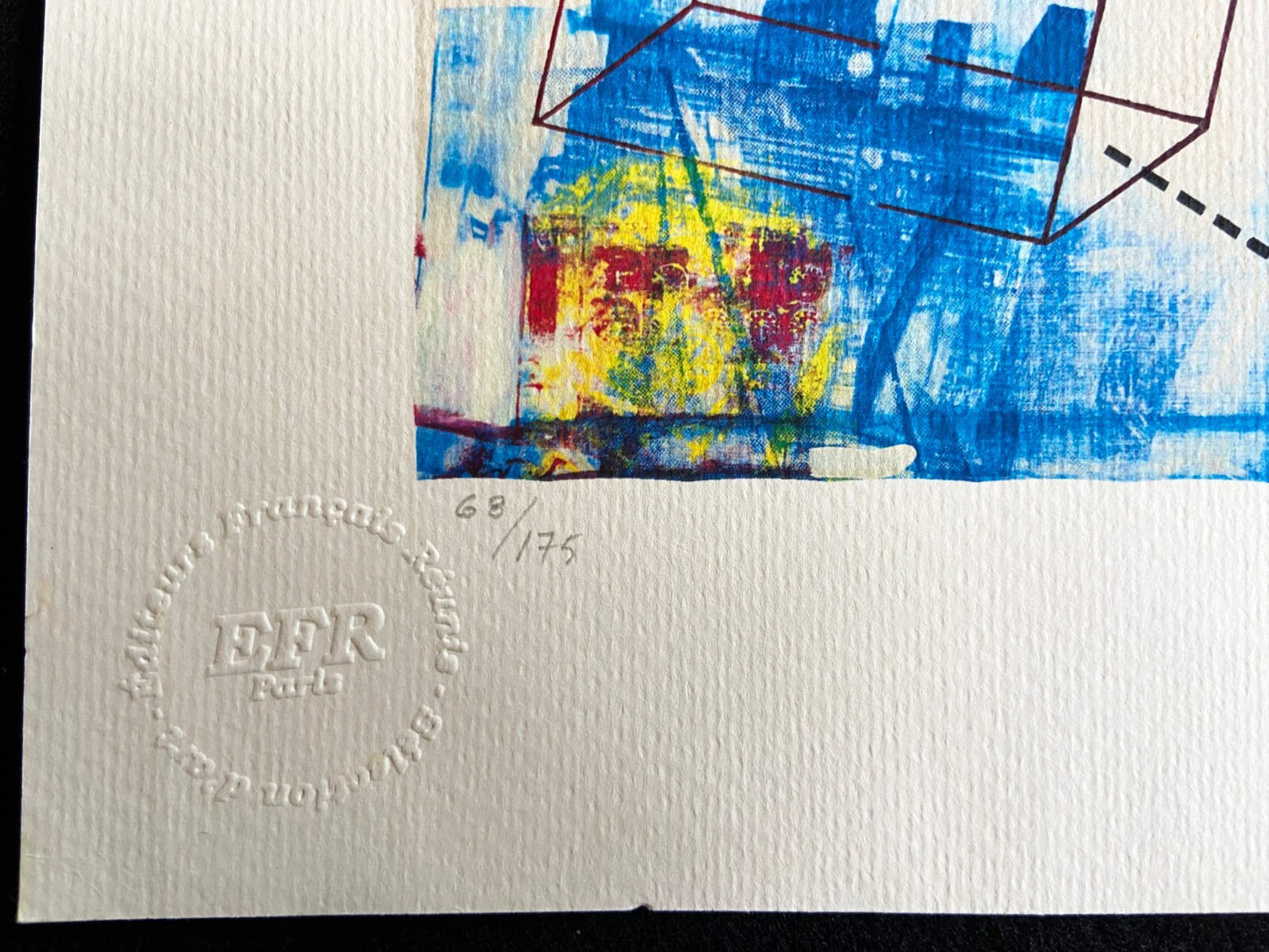 Robert Rauschenberg Lithograph Coa Numbered Pencil Signed Op - Jasper Johns