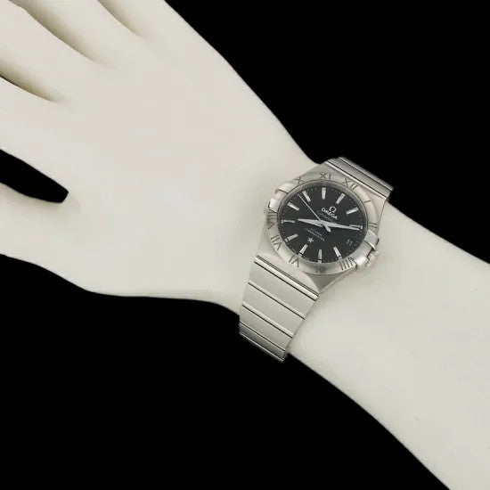 Omega Constellation Co-Axial Chronometer 123.10.35.20.01.002 With G Card